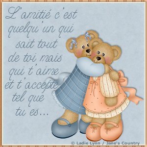 Amitié...
