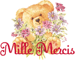 Mille Bisous et Merci à tous pour Vos Cadeaux...